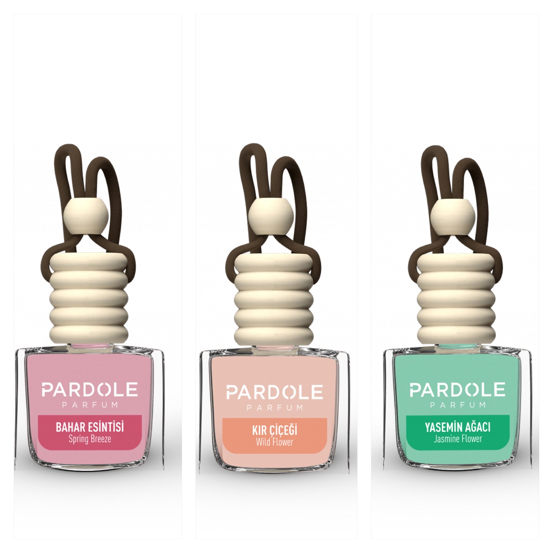 Car Perfume Floral Package 3 pieces – Pardole Parfum