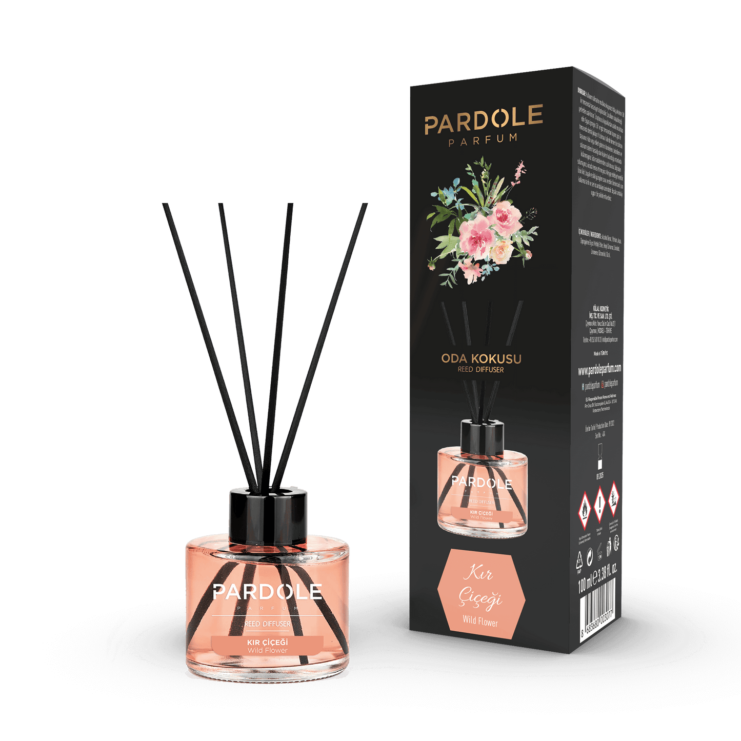 Bâtonnets parfumés Fleurs Sauvages 100ML