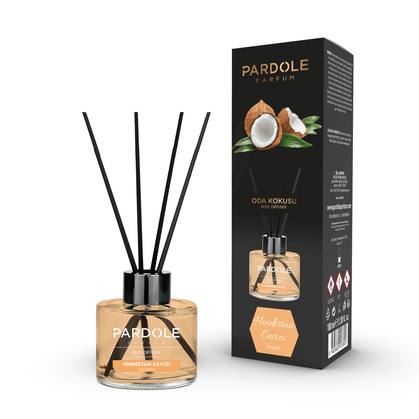 Bâtonnets parfumés Noix de Coco 100ML