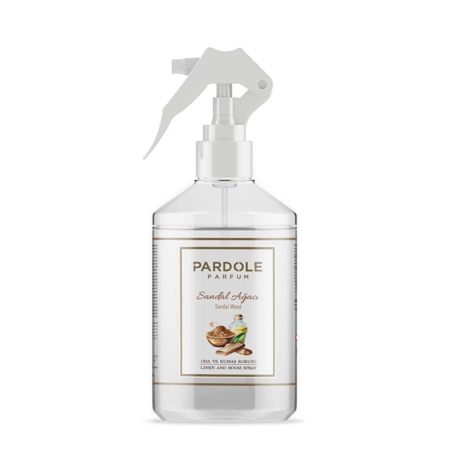 Spray d'ambiance Bois de Santal 500ml.