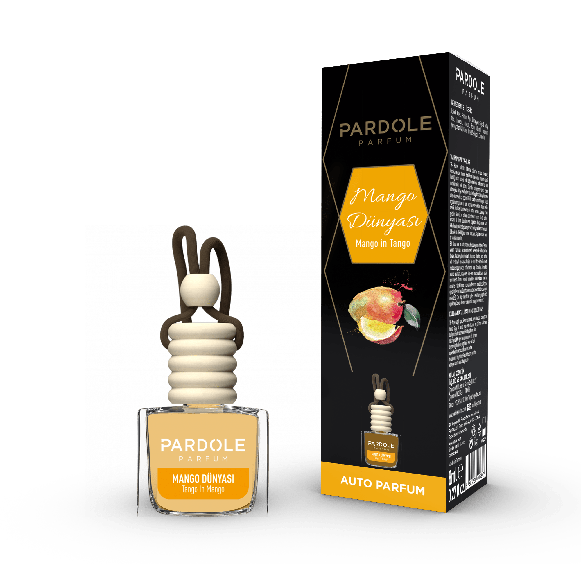 Autoparfum Mango in Tango 10ML - Pardole Parfum