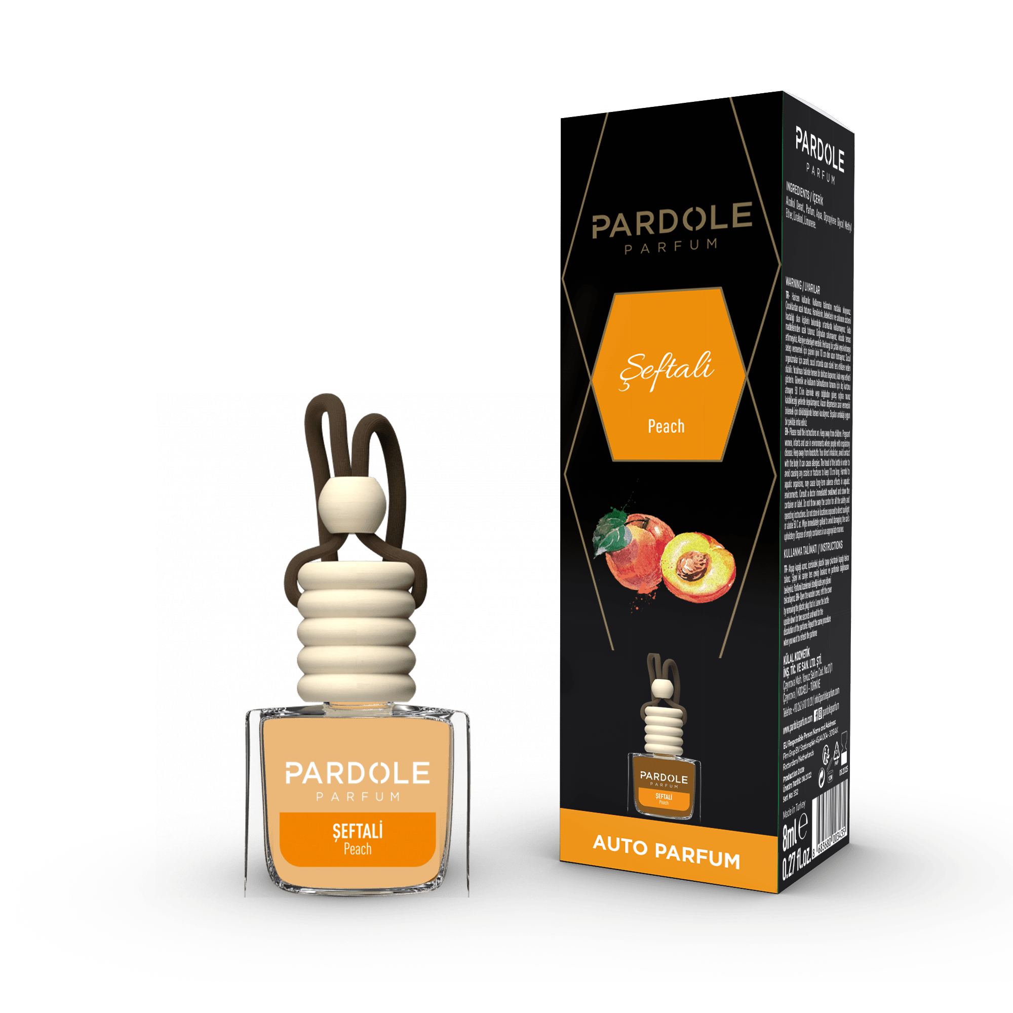 Autoparfum Peach 10ML - Pardole Parfum